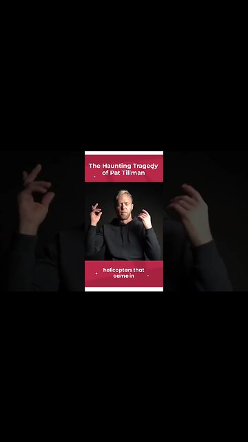 Haunting tragedy of Pat Tillman.. #shorts #pattillman #armyrangers #bradjoacobson