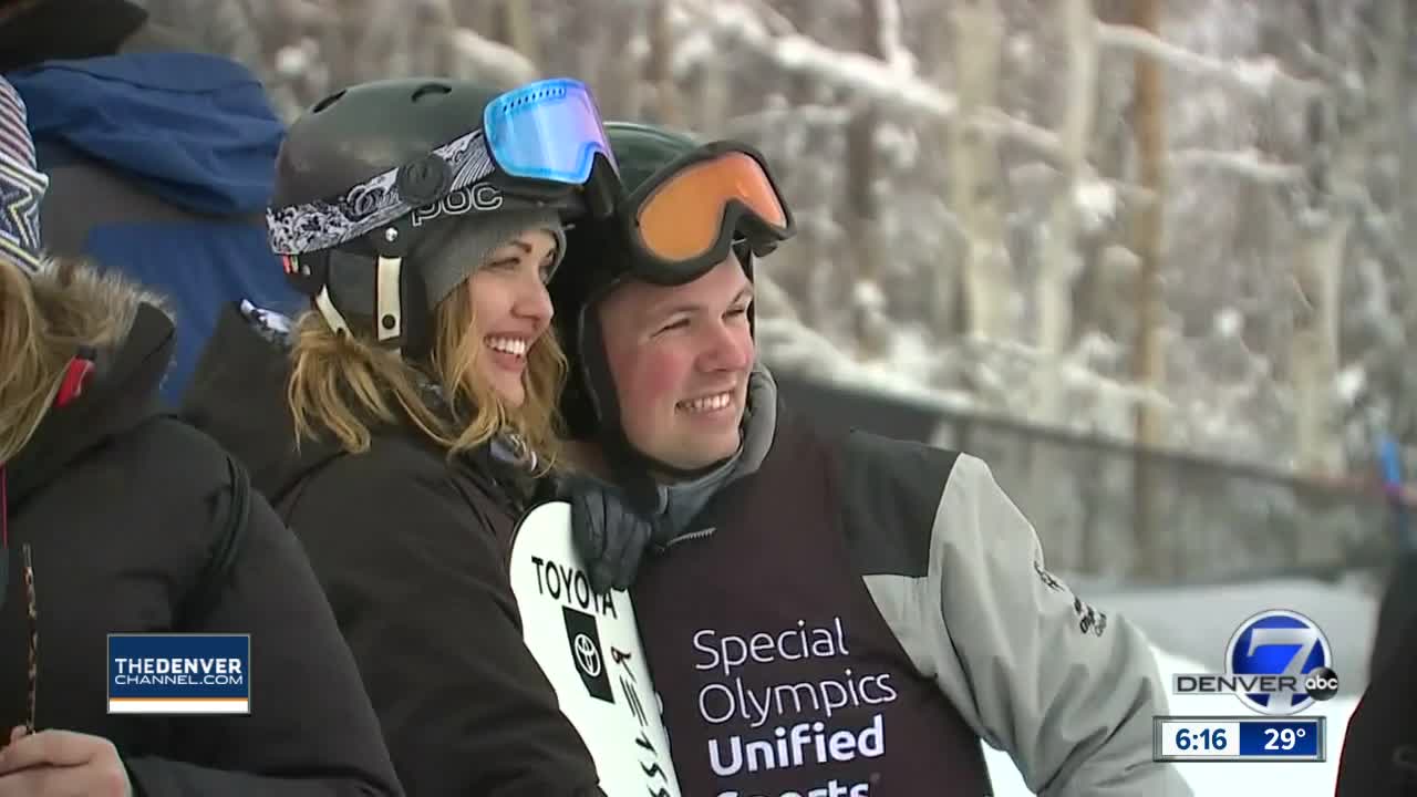 Special Olympics snowboarder brings energy to X Games