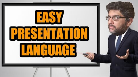 Use simple language and ace your presentation.