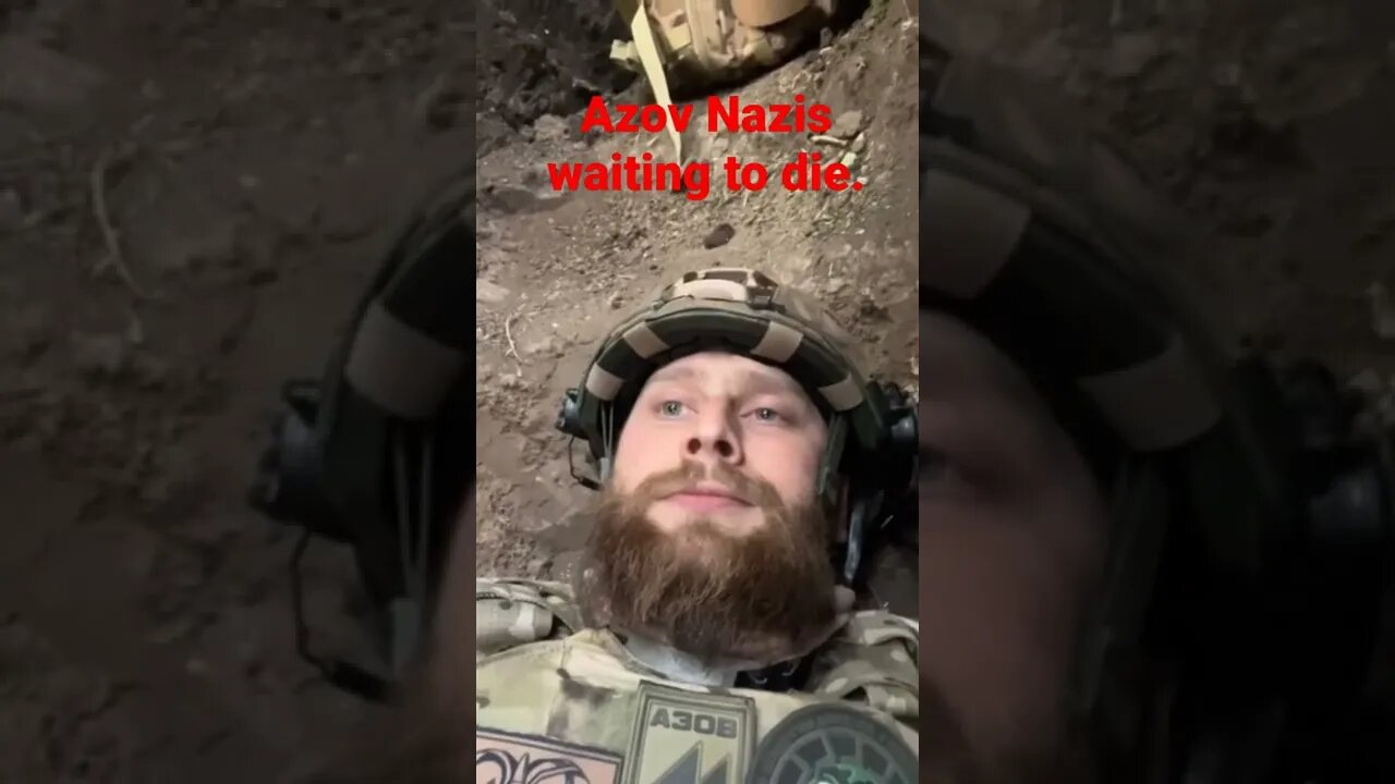Azov waiting for incoming shells from Russia.