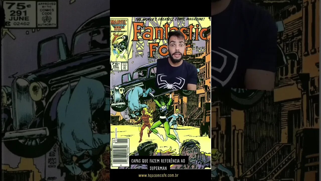 Capas que fazem referência ao Superman