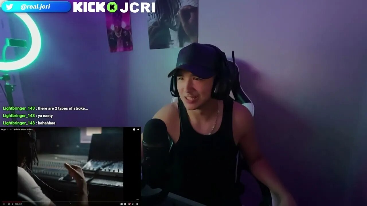 JCRI Reacts to Digga D - TLC (Official Music Video)
