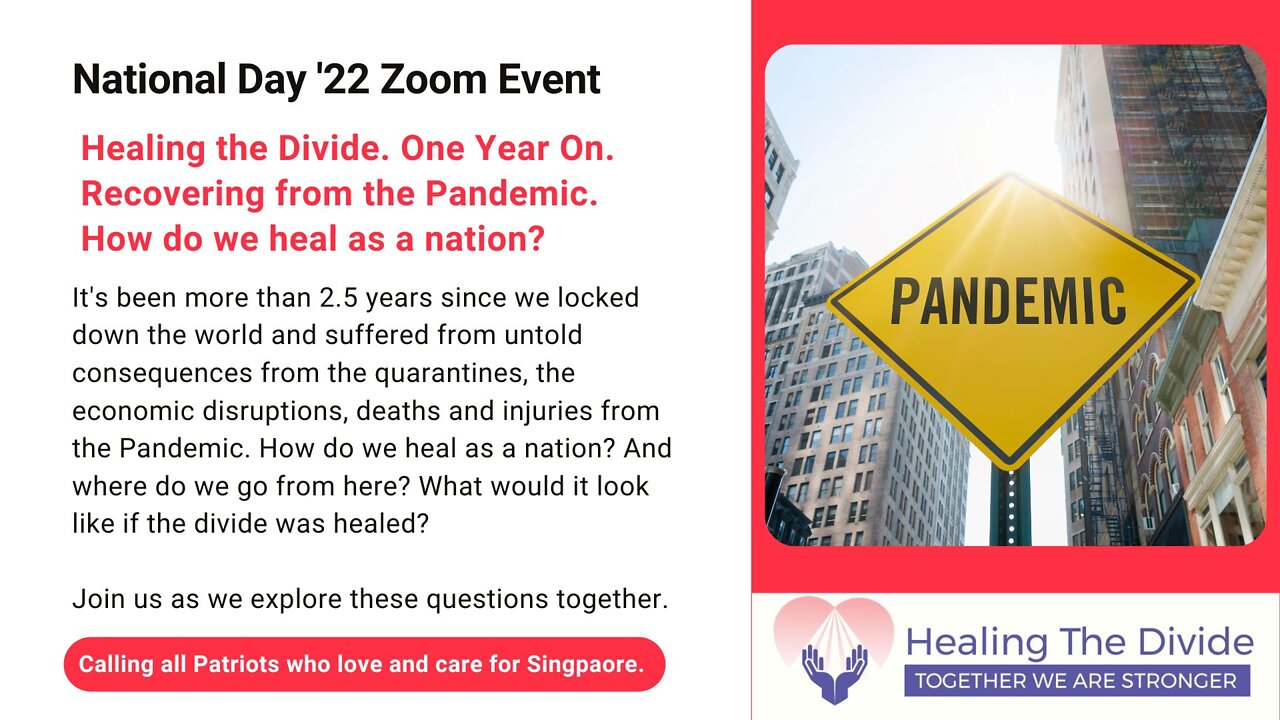 HTD National Day 2022, Recovering from the Pandemic. (Zoom Version)