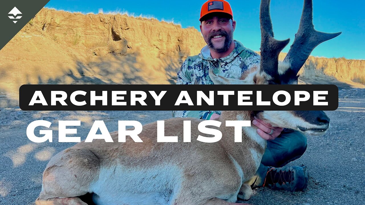 Years of Antelope Hunting to Create the Perfect Gear List | Lorenzo Sartini