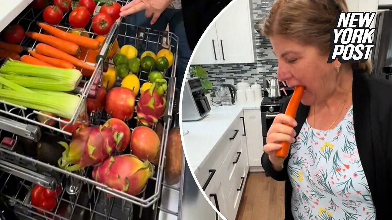 Can you wash fruits and vegetables in the dishwasher?