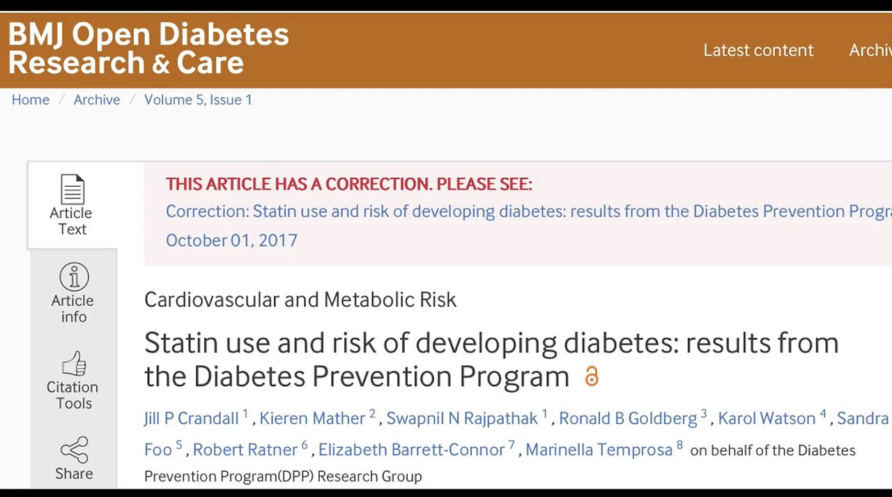 Statins Some Inconvenient
