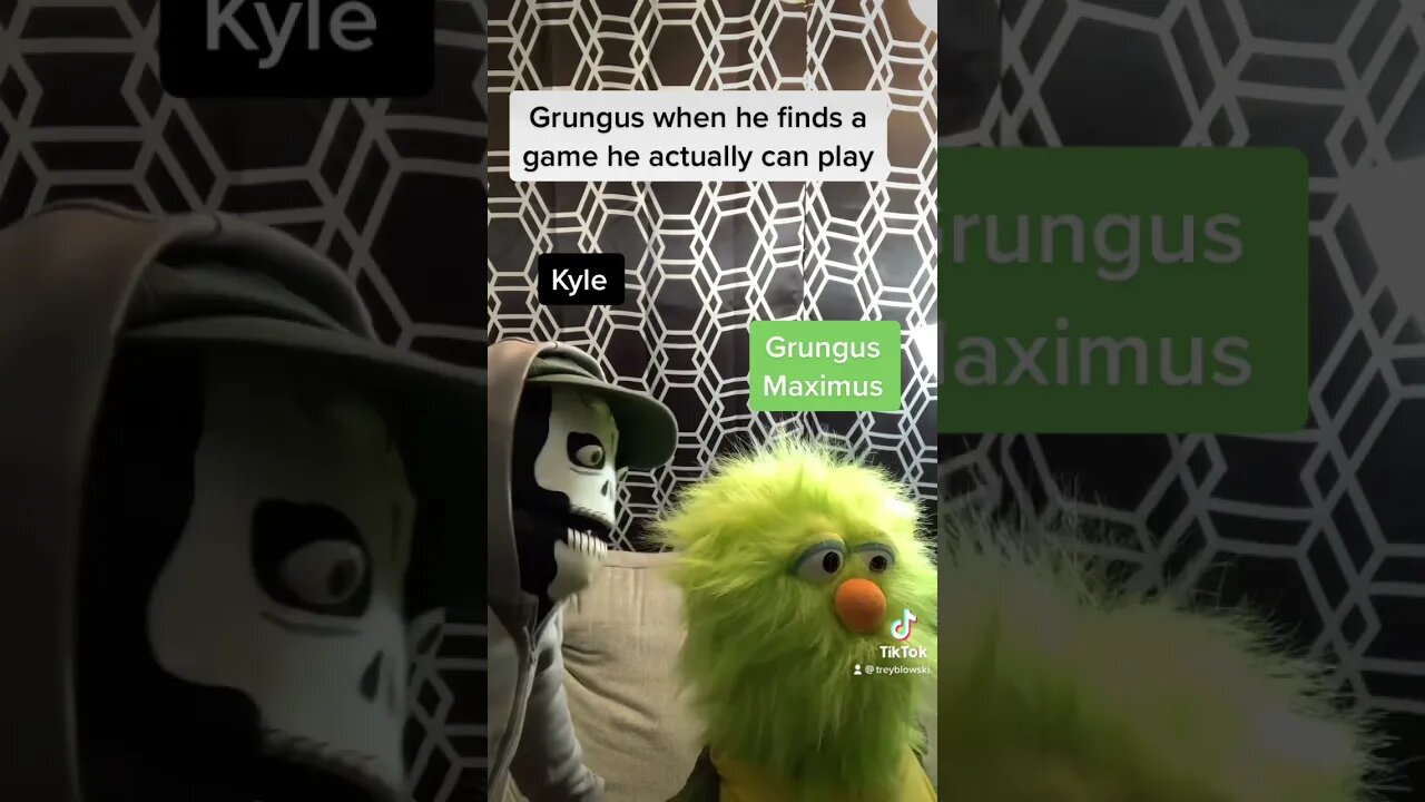 Grungus has a gaming problem