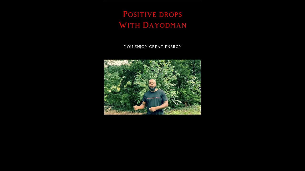 I Enjoy #dayodman #motivation #eeyayyahh #motivationalspeaker #vibes
