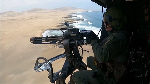 Marine Helicopters Provide Close Air Support - UNITAS 2021 #Shorts