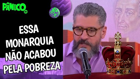 ''A HISTÓRIA FOI ESCRITA COM LETRAS DE SANGUE E CHEIRO DE PÓLVORA'', diz Garschagen sobre monarquia