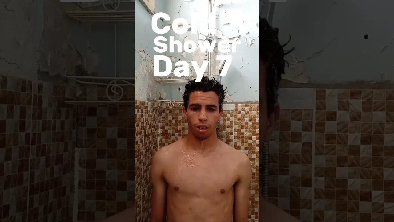 Cold Shower Day 7 ✌️ #coldshower