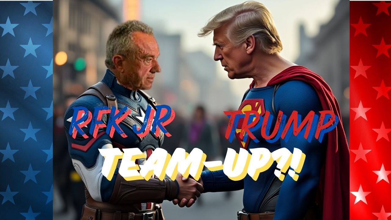 BREAKING! RFK Jr to join Team TRUMP!? Theo Von Trump pod breaks X; Kamala polls going down at DNC!