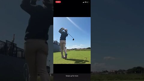 Rory McIlroy and Scottie Scheffler Launch T shots at the Open! #rorymcilroy #scottiescheffler #golf