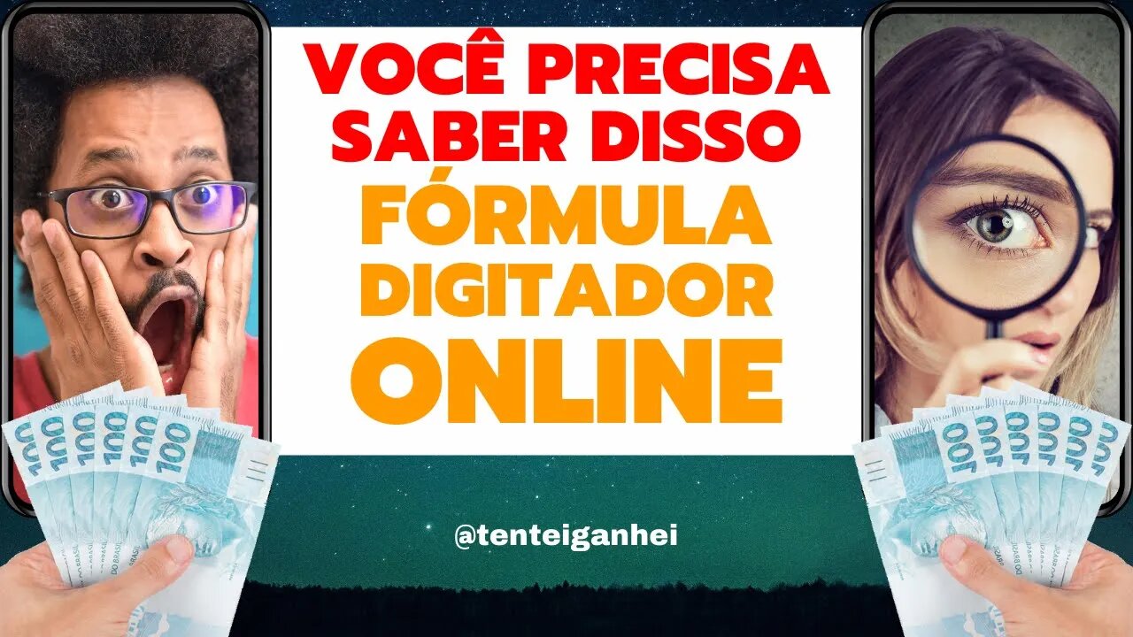 NÃO COMPRE O FÓRMULA DIGITADOR ONLINE ANTES DE VER ESSE VÍDEO