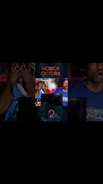 Horror October 2!! Full Reactions on Patreon!! #shorts #ytshorts #horrorshorts | Asia and BJ