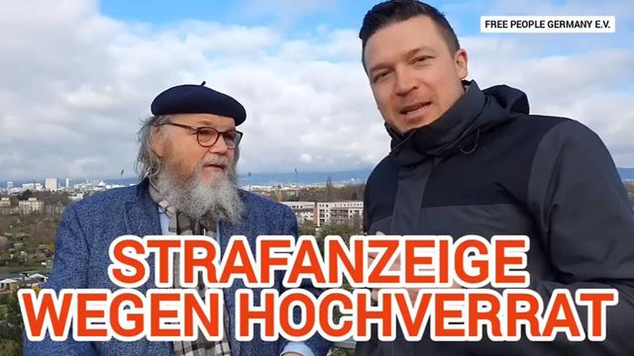 Strafanzeige wegen Hochverrat