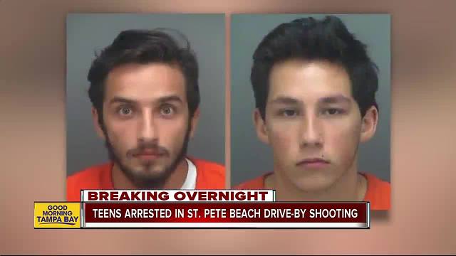 2 arrested for shooting tourist walking in St. Pete beach