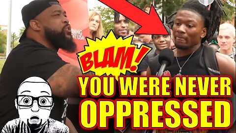 Black Conservative DISMANTLES Delusional Student!