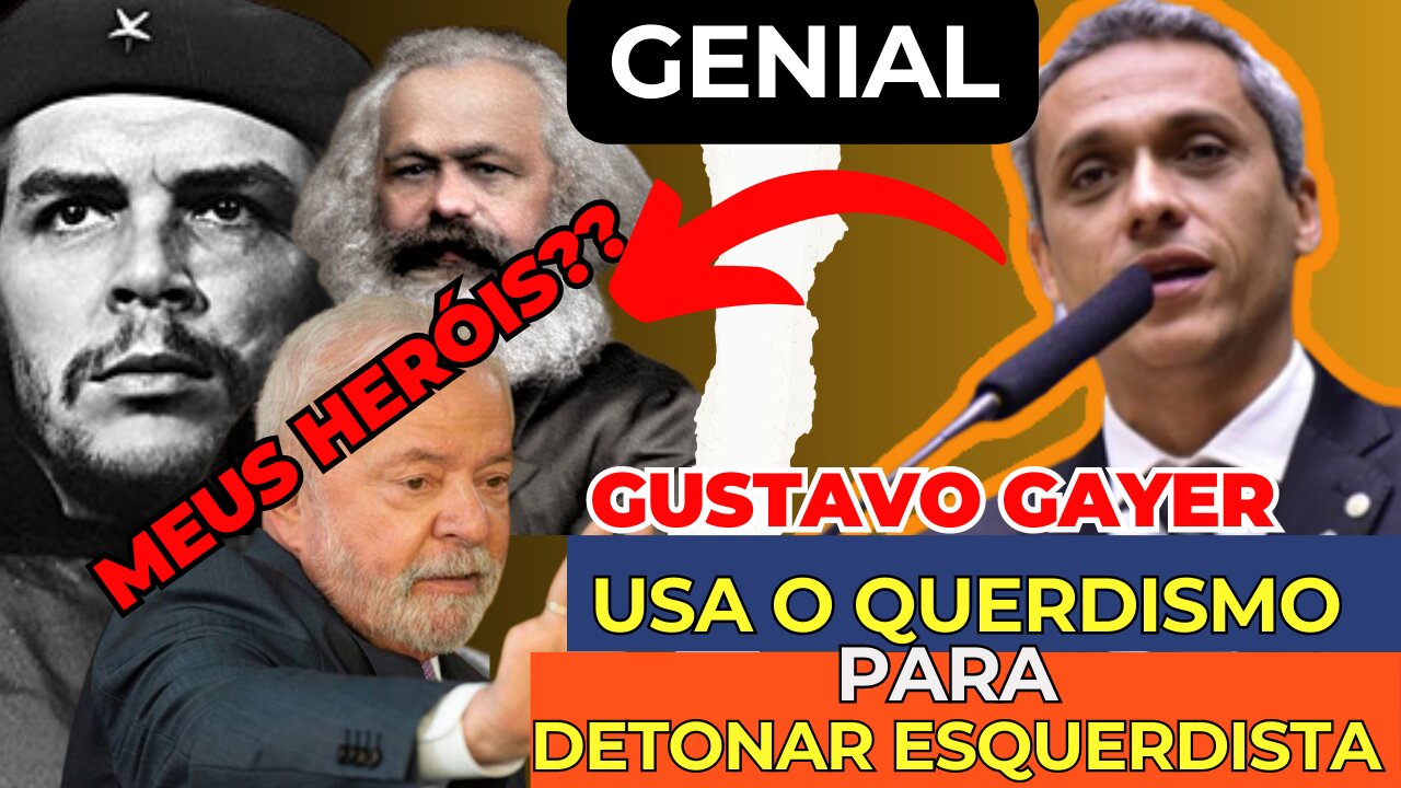 CPI DO MST | Gustavo Gaye confessa que já achou LULA E CHE GUEVARA ERAM heróis.