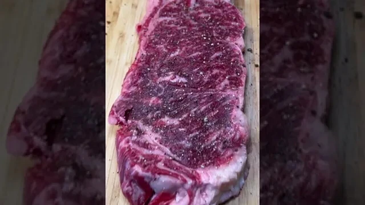 I cooked American wagyu for the first time #AmericanWagyu #wagyu #steak