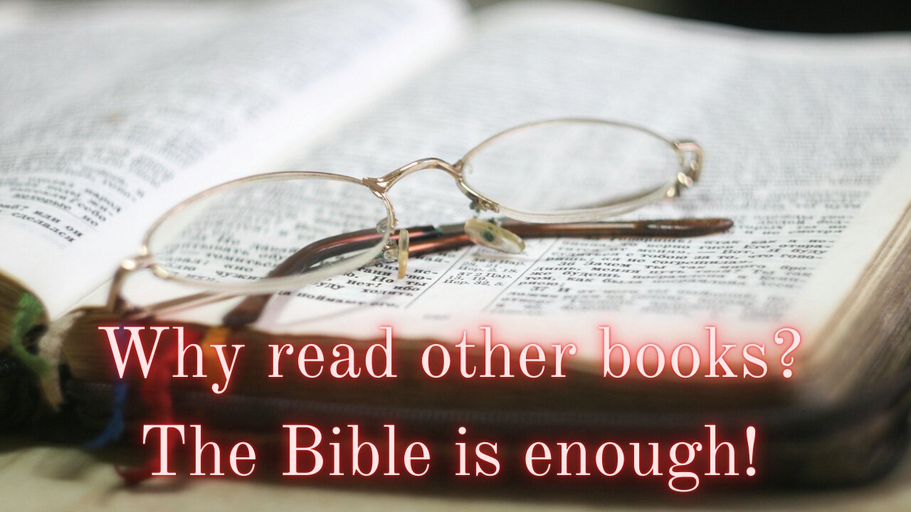 In a Nutshell with Joseph Pearce 09: Why read other books? The Bible is enough!