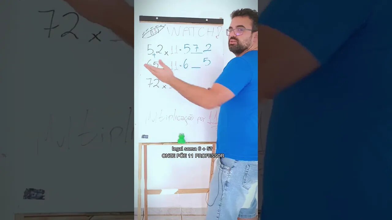 🐸 O truque simples para multiplicar qualquer número por 11!