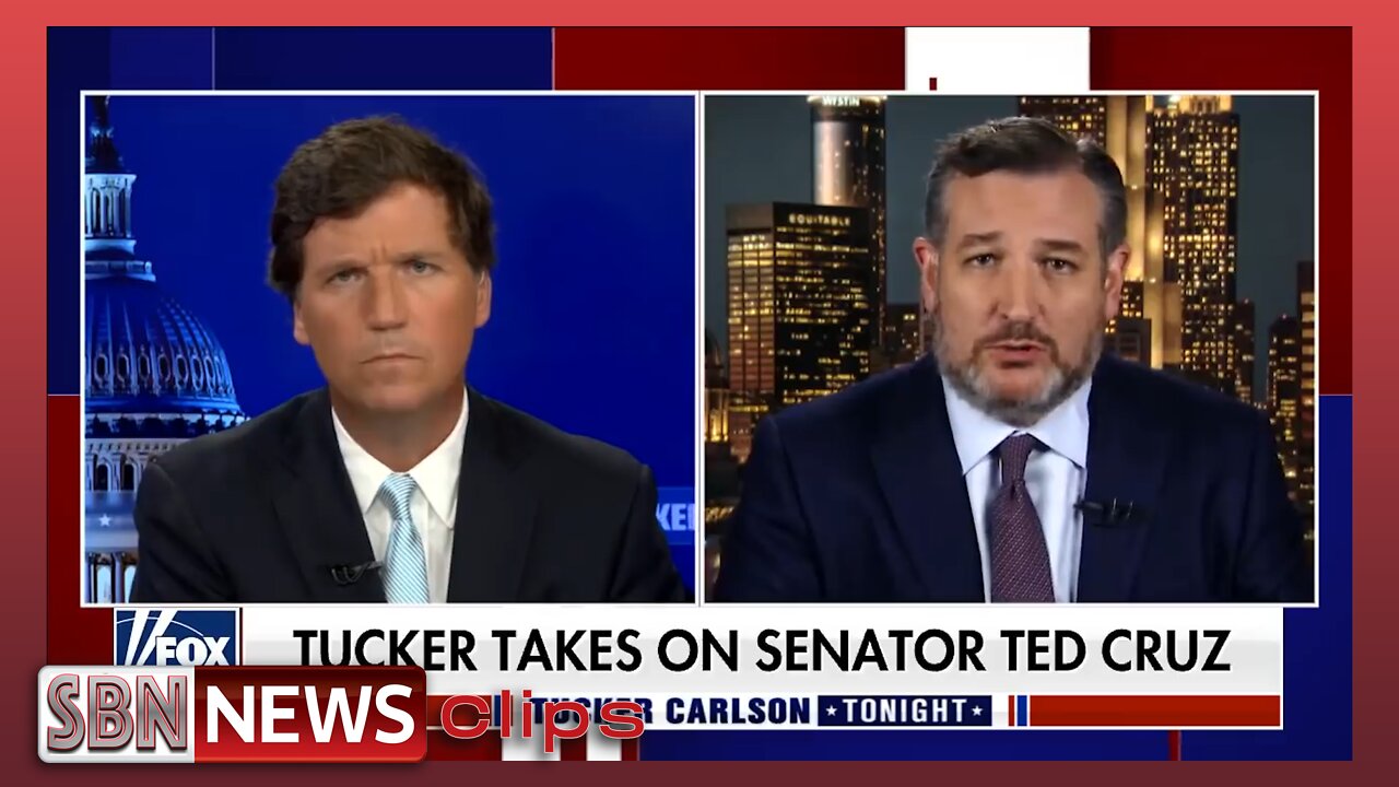 Tucker Presses Ted Cruz for Using This Term - 5833
