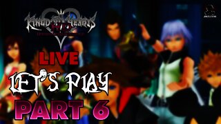 Kingdom Hearts Dream Drop Distance HD - LIVE Let's Play/Walkthrough Pt 6 - The World That Never Was