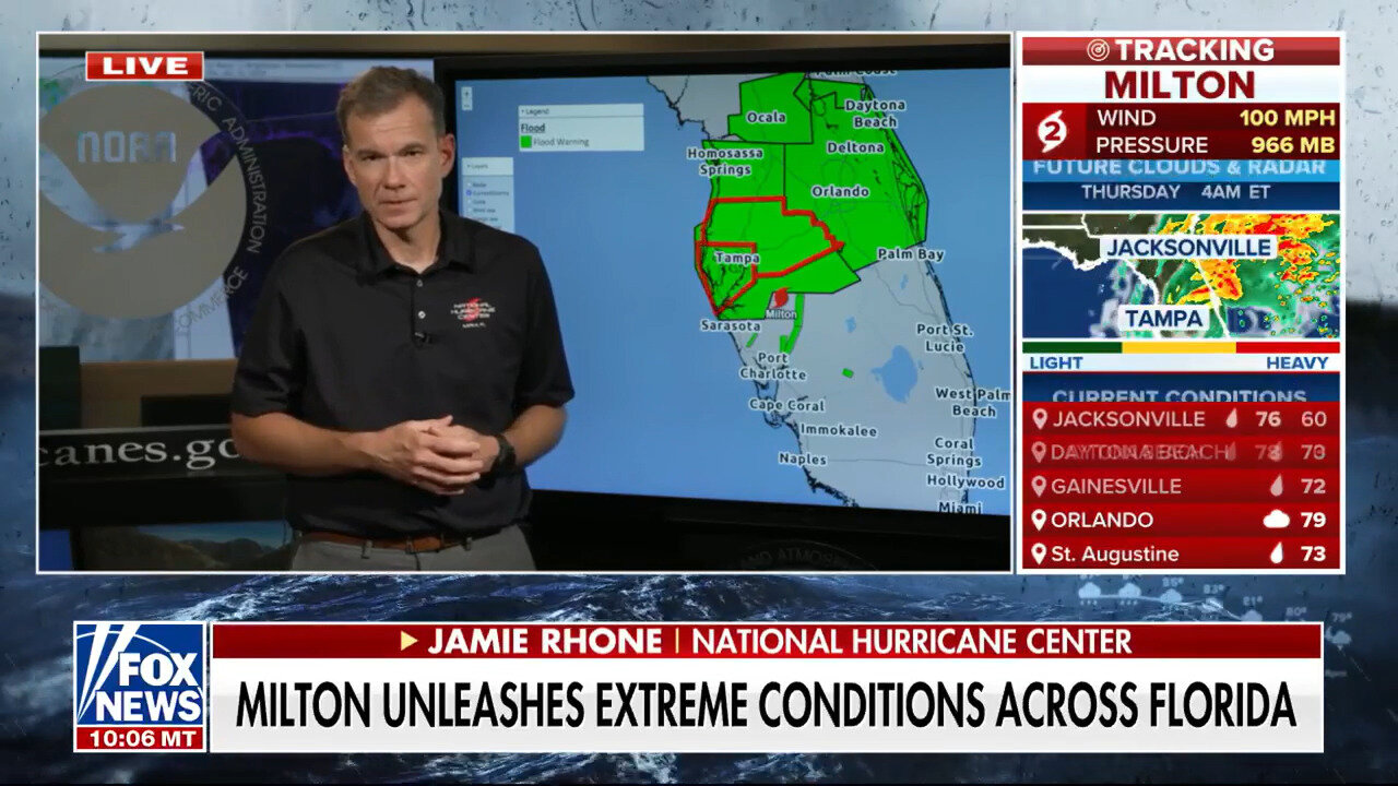 It's Going To Be 'Really Bad' When The Sun Comes Up & We See The Full Extent Of Milton: Jamie Rhone