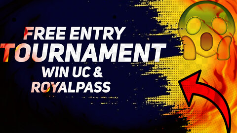 Free entry bgmi tournament|| WIN UC