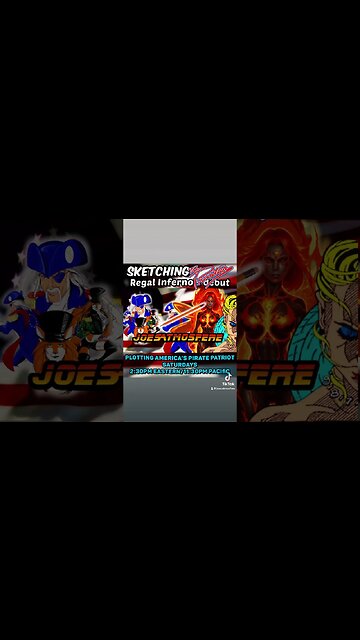 Regal Inferno’s Debut on Sketching The Privateer, Independence Day weekend!