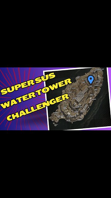 Sus Player Challenges Me On The Water Tower!