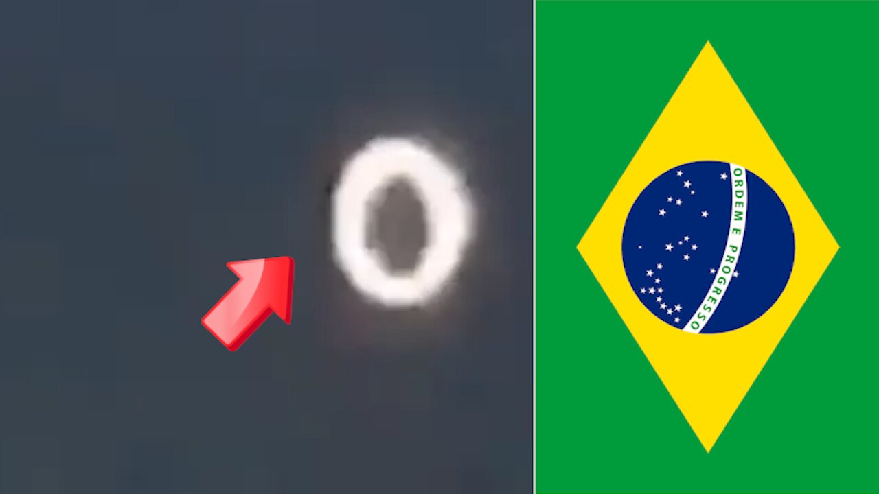 Donut-shaped UFO sighting in Brazil [Space]