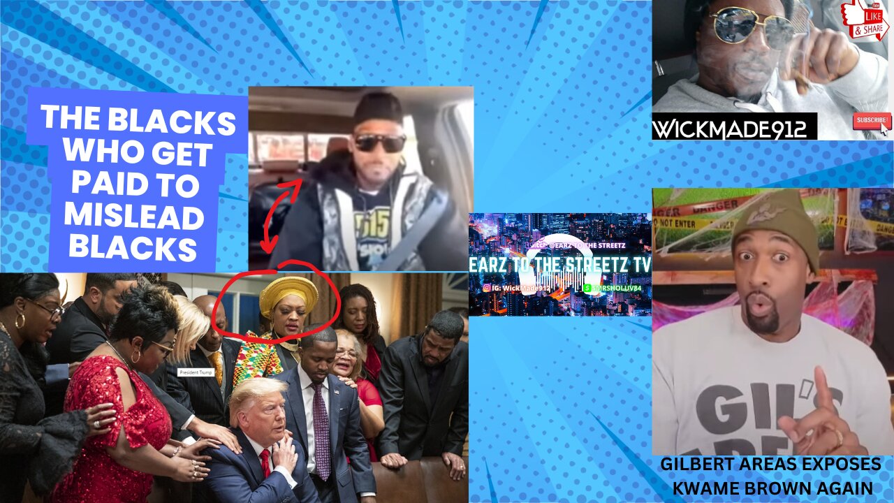 @NOCHILLGIL CLOWNS KWAME BROWN | FAKE MCDONALD TRUMP STUNT & BLACKS BOOTLICKING AND GETTING NOTHIN