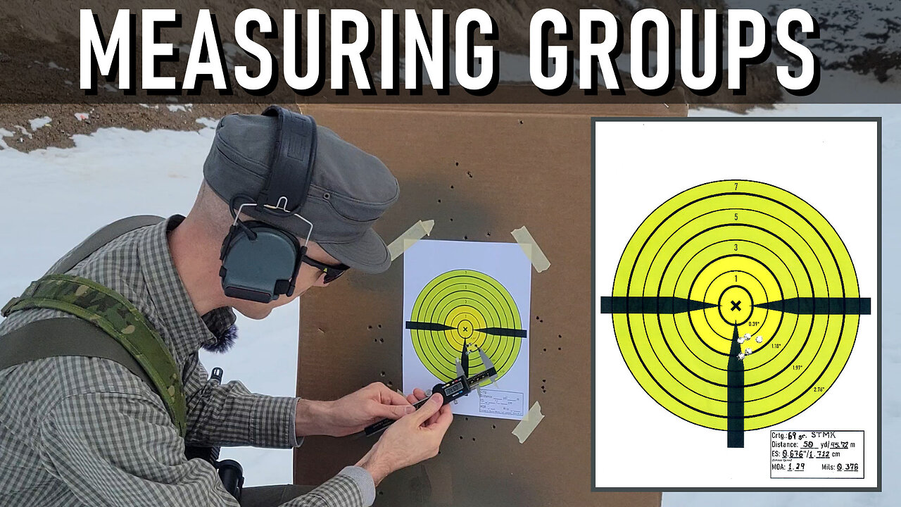 How To Measure a Shot Group in MOA and Mils