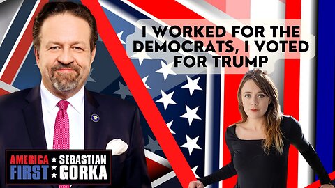 I worked for the Democrats, I voted for Trump. Evan Barker with Sebastian Gorka on AMERICA First