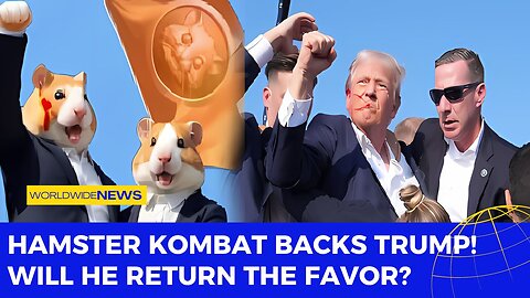 Hamster Kombat Backs Trump! Will He Return the Favor?