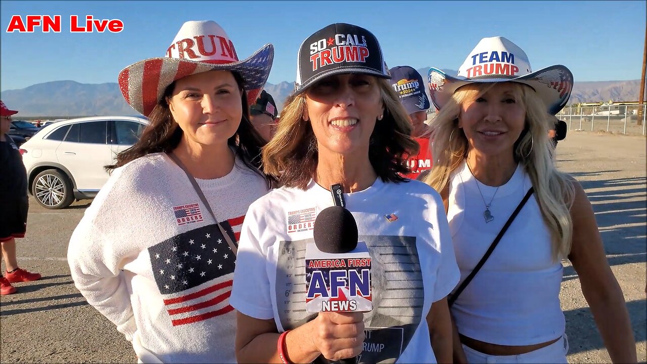 Shelly & Friends Talk with AFN before heading to the Big Trump Rally