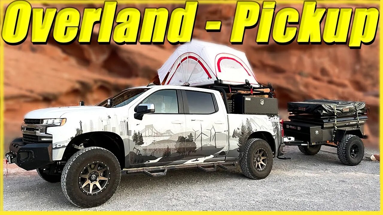 Overland Pickup Truck Build : Duramax Diesel 2020 Chevy Silverado Z71 // Dee Zee & Yeti Built