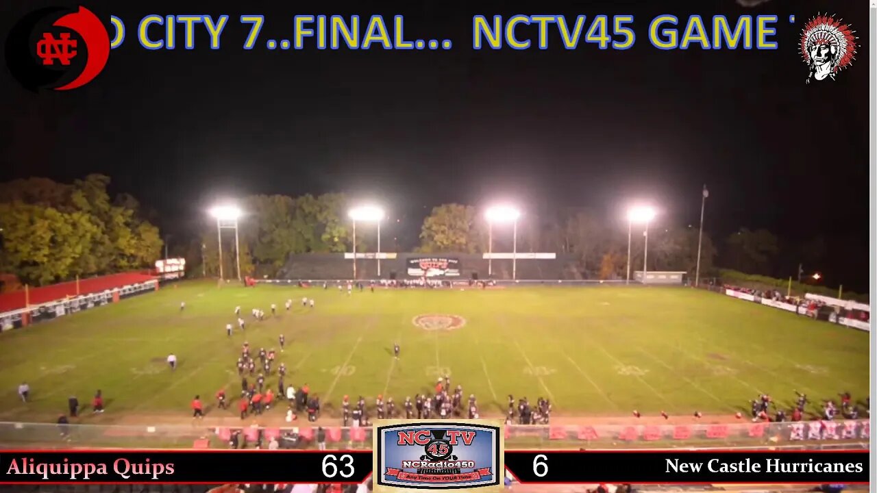 NCTV45 LIVE HS FOOTBALL NEW CASTLE VS ALIQUIPPA FRIDAY OCTOBER 22 2021