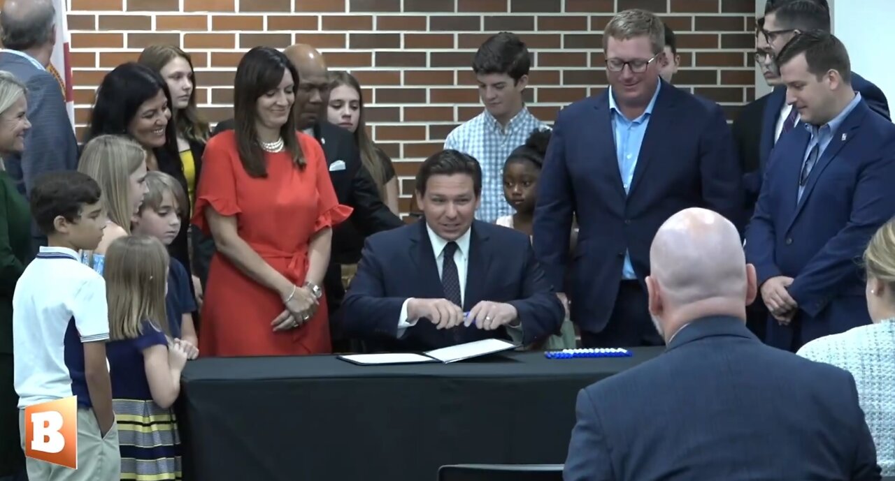 LIVE: FL Gov. Ron DeSantis delivering remarks…