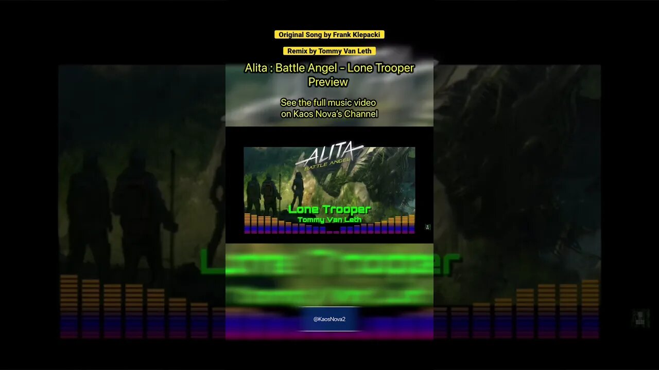 Preview of Tiberian Sun OST - Lone Trooper - Alita : Battle Angel #alitasequel #alitaarmy