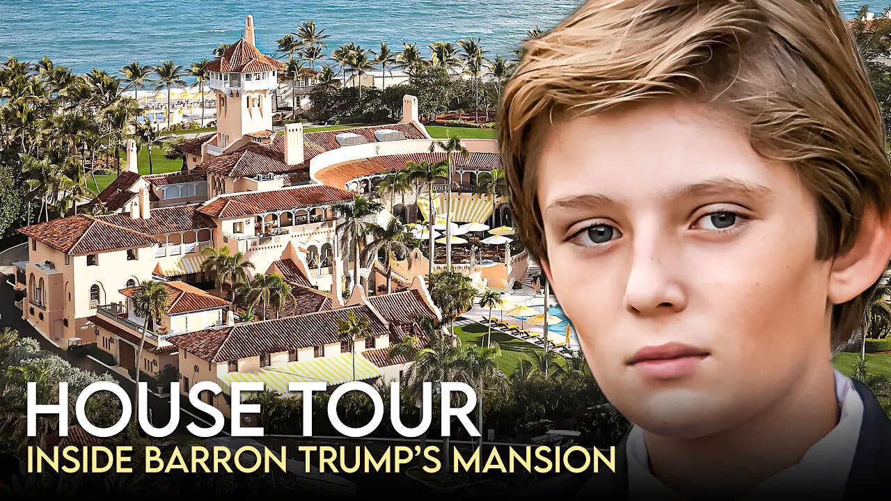 Barron Trump | House Tour | $250 Million Palm Beach Mansion & More