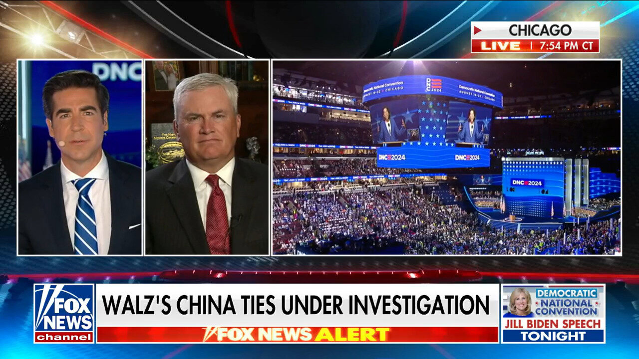 Rep. James Comer: Walz 'Has Really Embraced China's View Of The World'