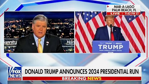Trump Announcement Goes Bad QUICK, Fox News Cuts Away