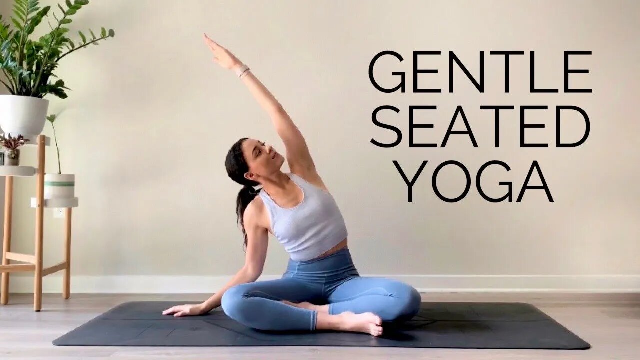 Gentle Seated Yoga For Beginners & All Levels | 30 Minute Practice.