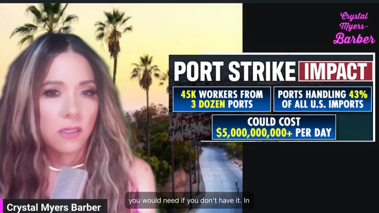 Ports Strike Oct 1st WILL CRUSH ECONOMY!! No one talking about it!