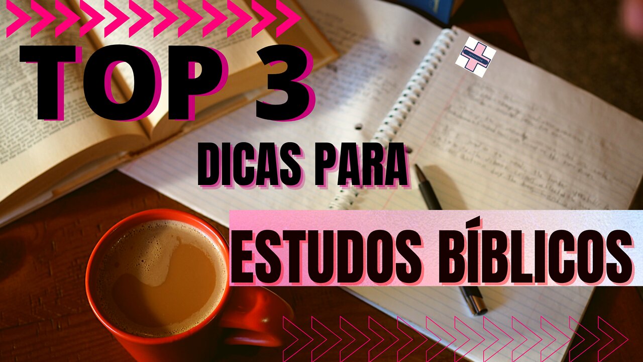 ☑️Estudo Bíblico Completo - Top 3 Dicas para Turbinar seu conhecimento de Jesus Cristo ‼️