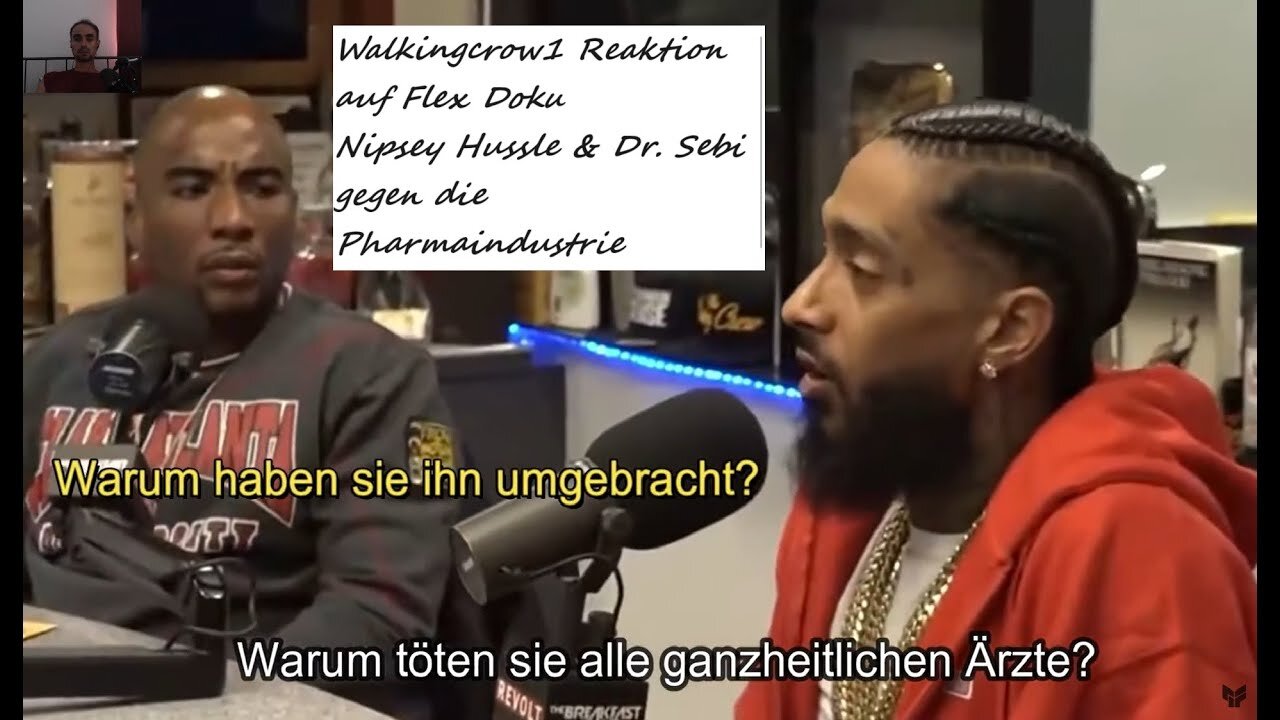 Walkingcrow1 Reaktion / Reaction auf Flex Doku / Nipsey Hussle & Dr. Sebi / Biografie