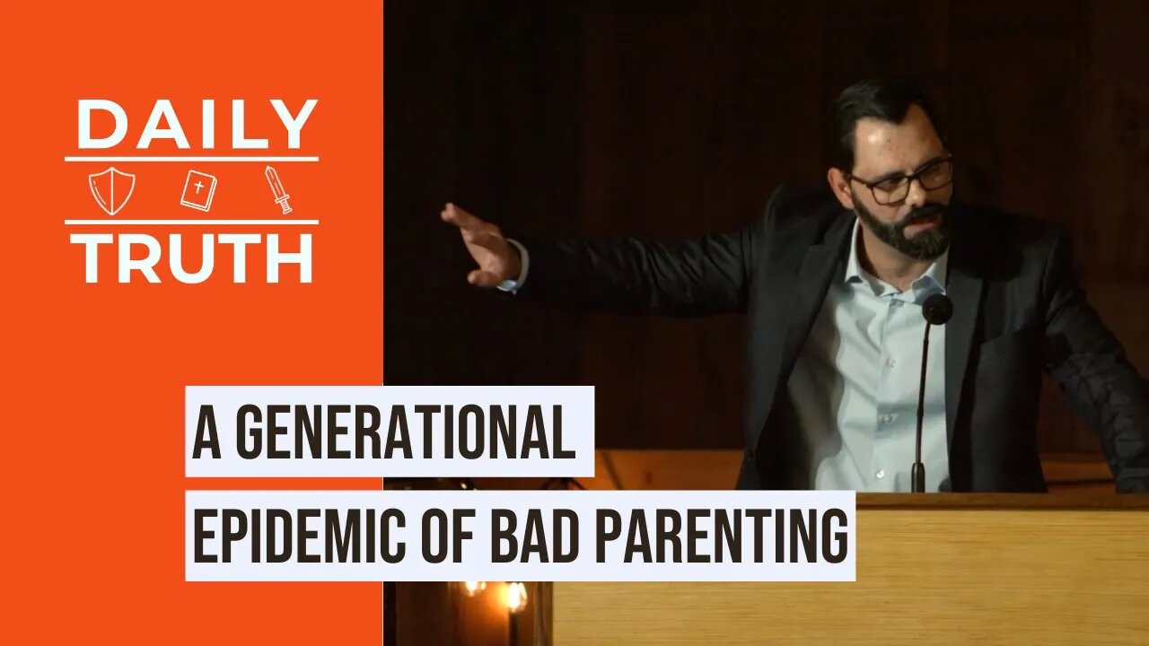 A Generational Epidemic Of Bad Parenting